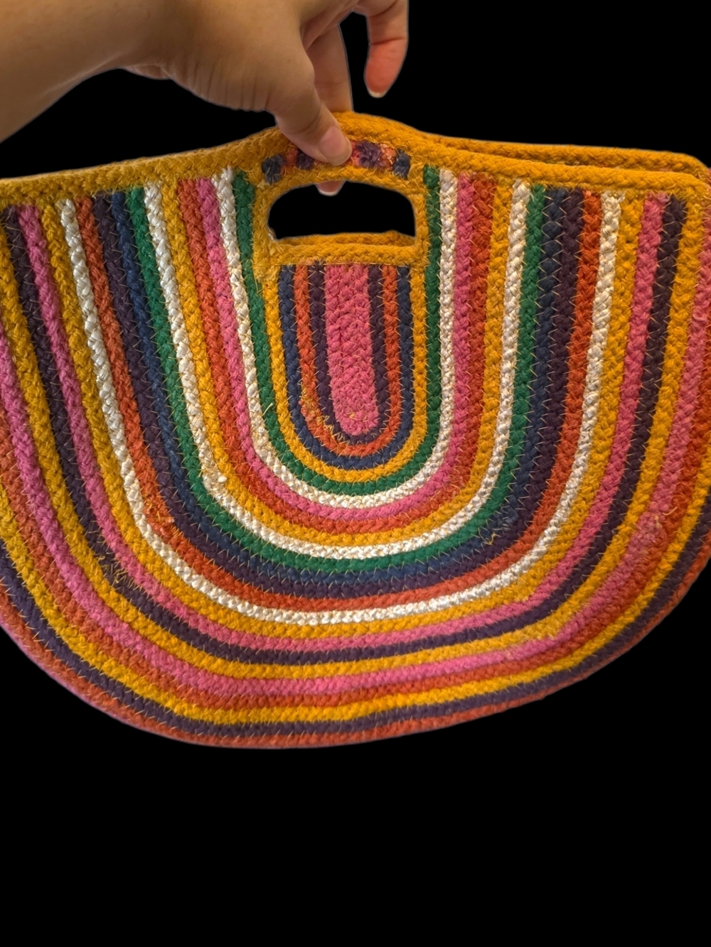 🌈Bohemian Summer Crochet Bag - Picture 7 of 8